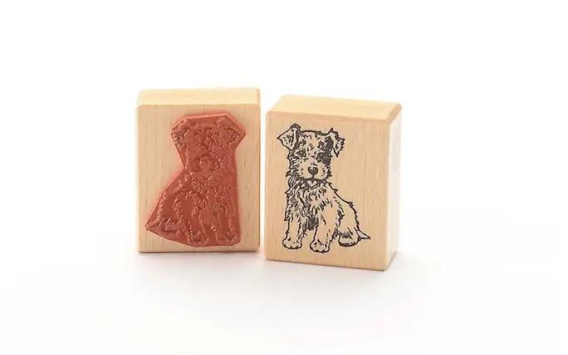 Stempel Hond Tintin