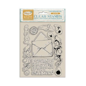 Stempel Masquerade Brieven Stamperia