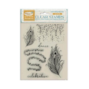 Stempel Masquerade Veren Stamperia