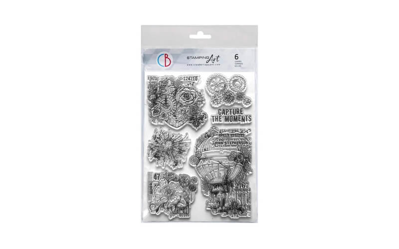 Stempel Set Gears of Imagination Ciao Bella
