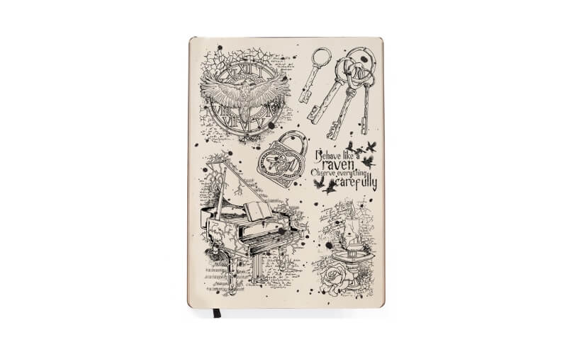 Stempel Set Gothika Ciao Bella