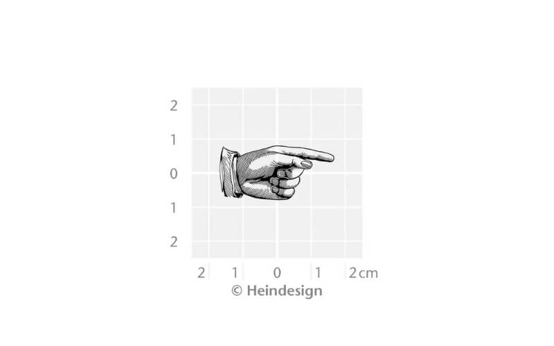 Stempel Wijzende Vinger