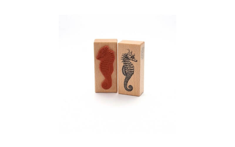 Stempel Zeepaardje Heindesign