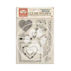 Stempels Family Hearts Stamperia