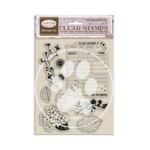 Stempels Quiet Days Hydrangea Stamperia