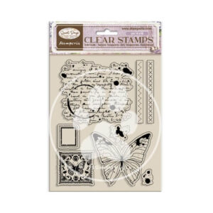 Stempels Quiet Days Vlinders Stamperia