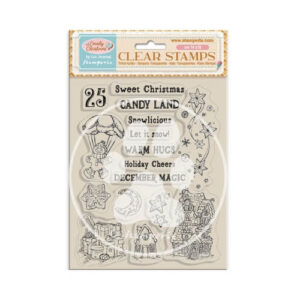 Stempels Snoepland Candy Christmas Stamperia