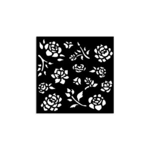Stencil 12 x 12 Bloemknoppatroon Stamperia