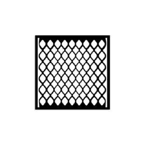 Stencil 12 x 12 Net structuur Stamperia