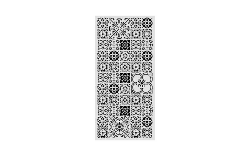 Stencil 12x25 All Around Tile Stamperia