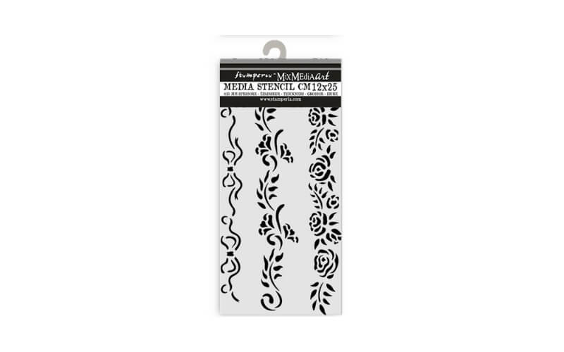 Stencil 12x25 Timeless Sierranden Stamperia