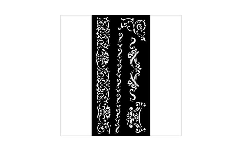 Stencil 12x25 Venetië Sierranden Stamperia