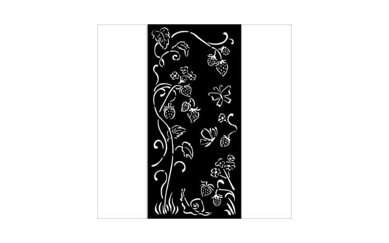 Stencil 12x25 Hidden Grove Aardbeien Stamperia