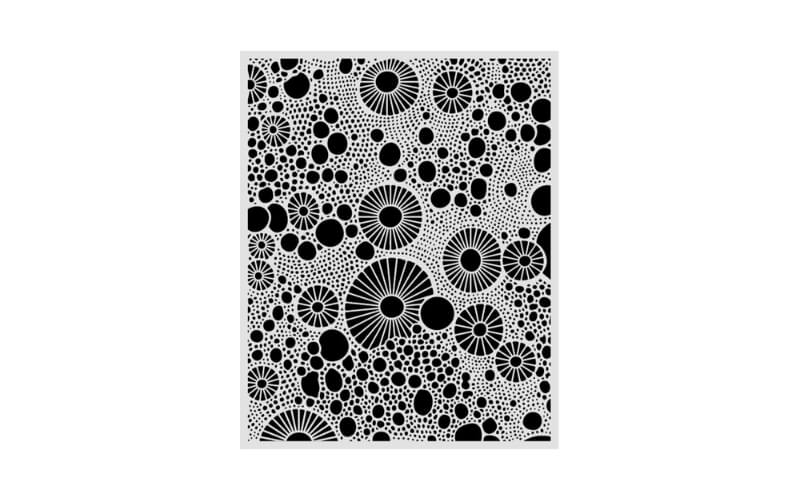 Stencil 20x25 All Around Rings Stamperia