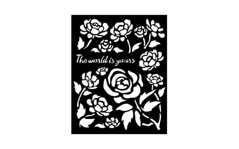 Stencil 20x25 Timeless Roses Stamperia
