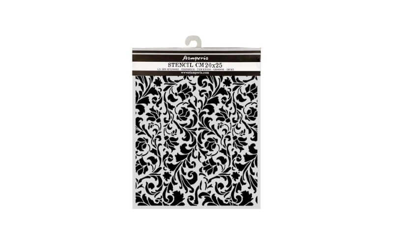 Stencil 20x25 Wonderland Tapestry Stamperia