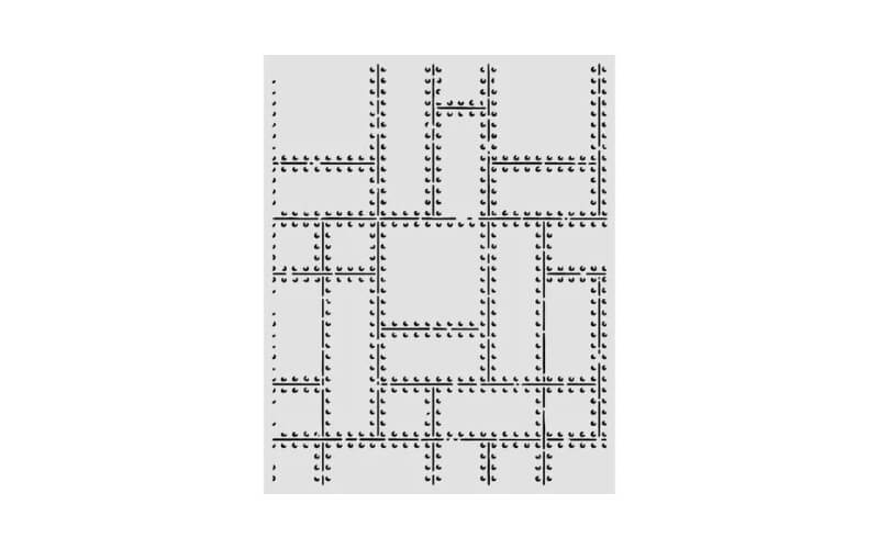 Stencil A New Beginning Metal Plates 20x25 Stamperia
