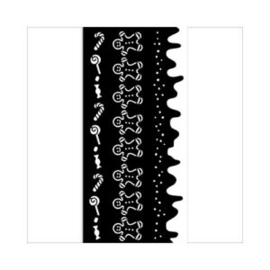 Stencil Candy Christmas Sierranden Stamperia 12x25cm