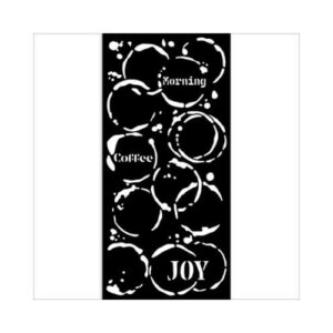 Stencil Furry Friends Koffieprints 12x25 Stamperia