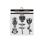 Stencil-Furry-Friends-Stylized-Flowers-12×12-Stamperia-Scrapboeken.nl-2.jpg