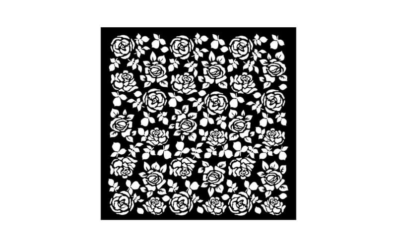 Stencil Kostbare Rozen Stamperia