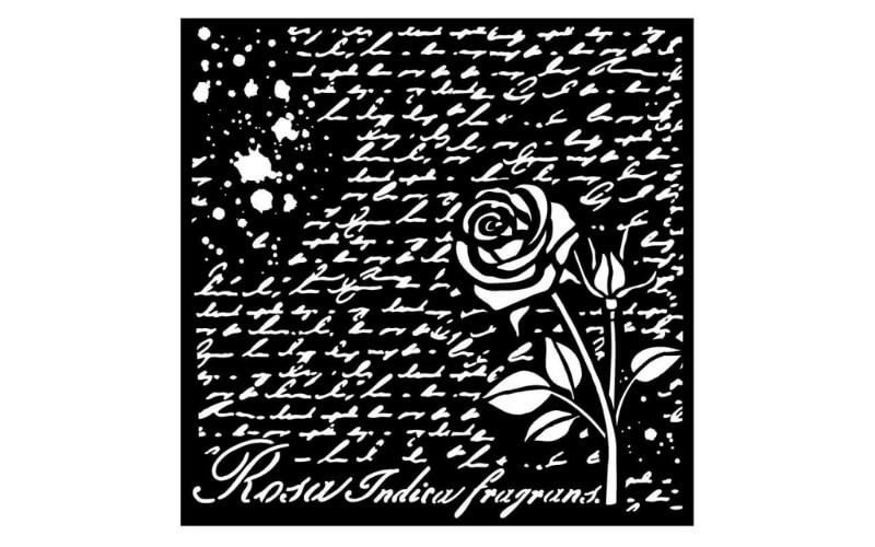 Stencil Manuscript-Roos Stamperia