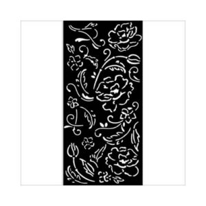 Stencil Oud Kant Bloemen Stamperia
