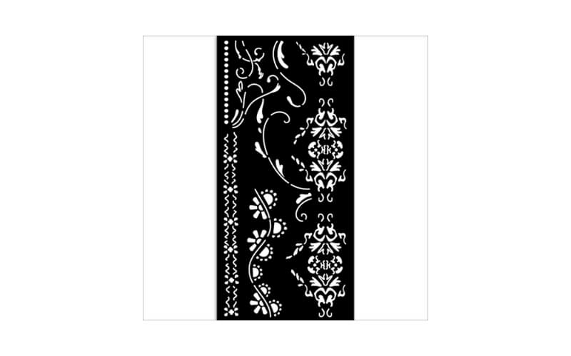 Stencil Oud Kant Sierranden Stamperia
