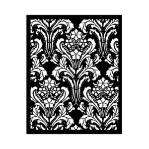 Stencil Quiet Days Baroque Tapestry 20x25 Stamperia