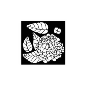 Stencil Quiet Days Hydrangea 12x12 Stamperia