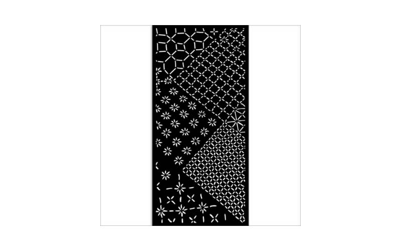 Stencil Quiet Days Mixed Tiles 12x25 Stamperia