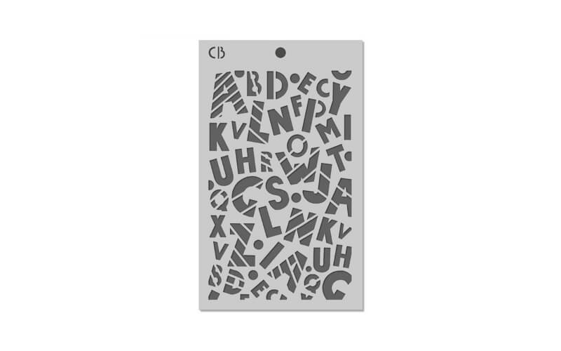 Stencil Set Lunibloom 12,5x20 Ciao Bella
