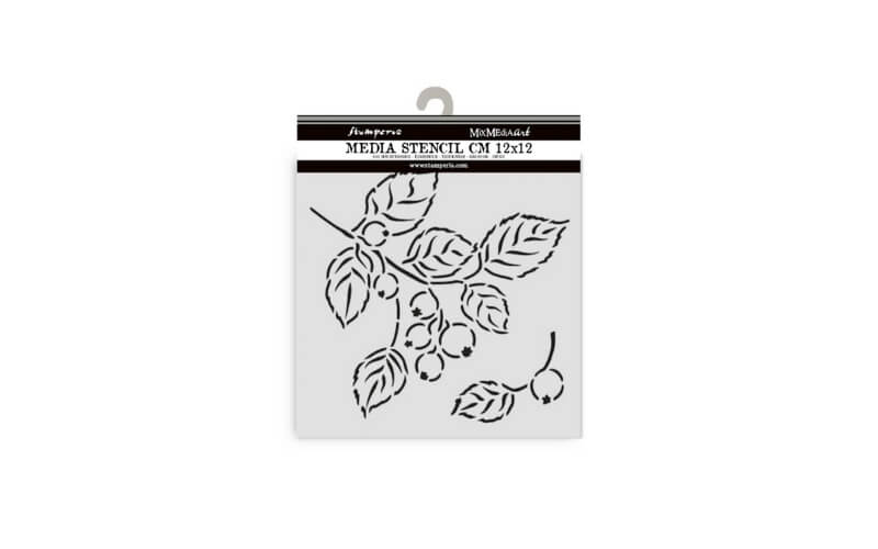 Stencil Whispering Woods Besjes Stamperia 12x12