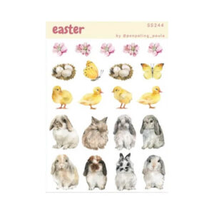 Stickers Konijntjes Lente-Pasen