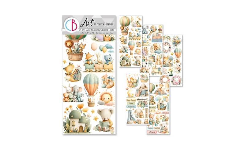 Stickers Lunibloom transparent Ciao Bella