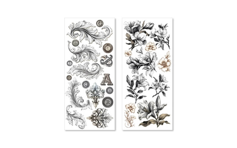 Stickers Typographic Transparant Ciao Bella