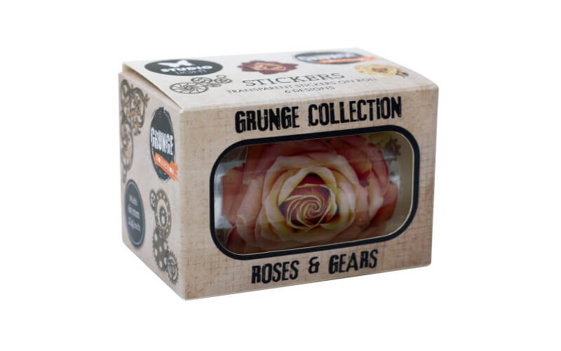 Stickers op rol Roses & Gears Studio Light
