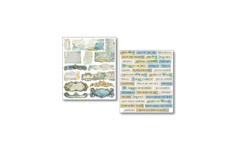 Stickerset Edge of the Ocean Ciao Bella