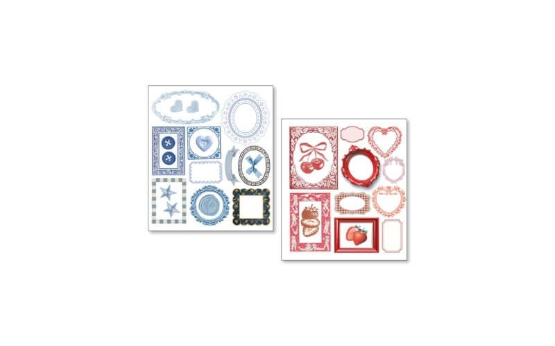 Stickerset Whisper Frames Ciao Bella