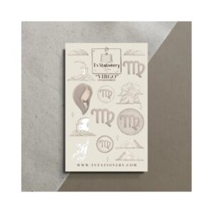 Stickervel Sterrenbeeld Maagd