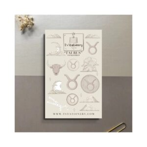 Stickervel Sterrenbeeld Stier