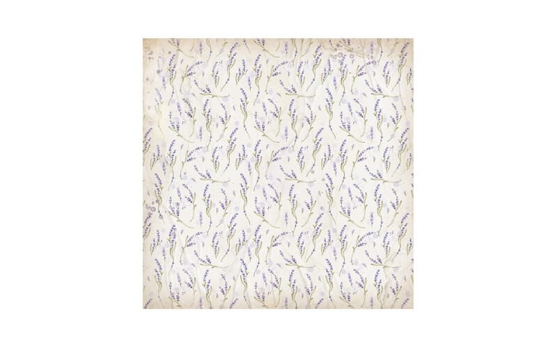 Stoffen 30x30cm Lavendel Stamperia
