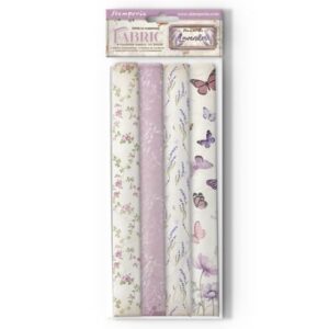 Stoffen 30x30cm Lavendel Stamperia