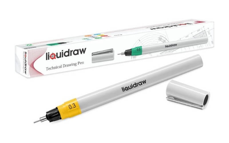 Technische Tekenpen Liquidraw 0,3 mm