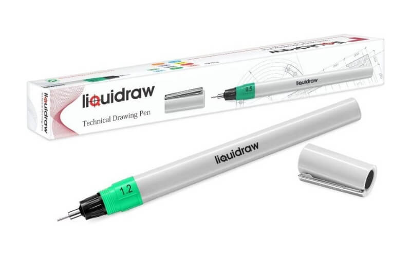 Technische Tekenpen Liquidraw 1,2 mm