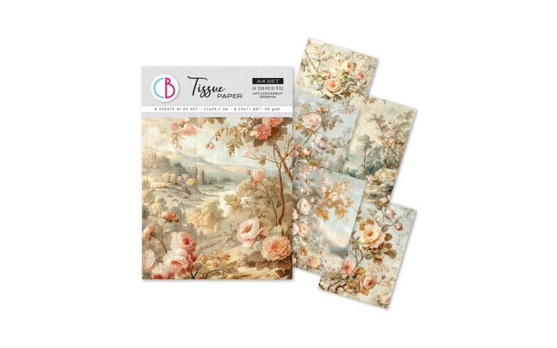 Tissue Papier A4 MIX 18th Century Ciao Bella