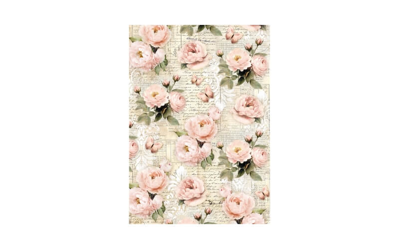 Tissue Papier A4 Mix A Timeless Love Ciao Bella