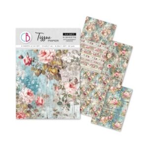 Tissue Papier A4 Mix My Secret Garden Ciao Bella