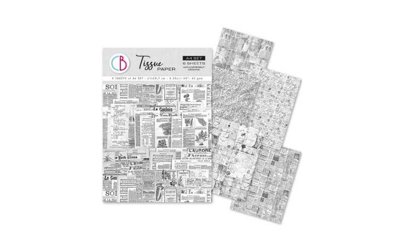 Tissue Papier A4 Mix Storybook Ciao Bella
