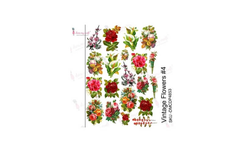 Transfer-me Vintage Bloemen